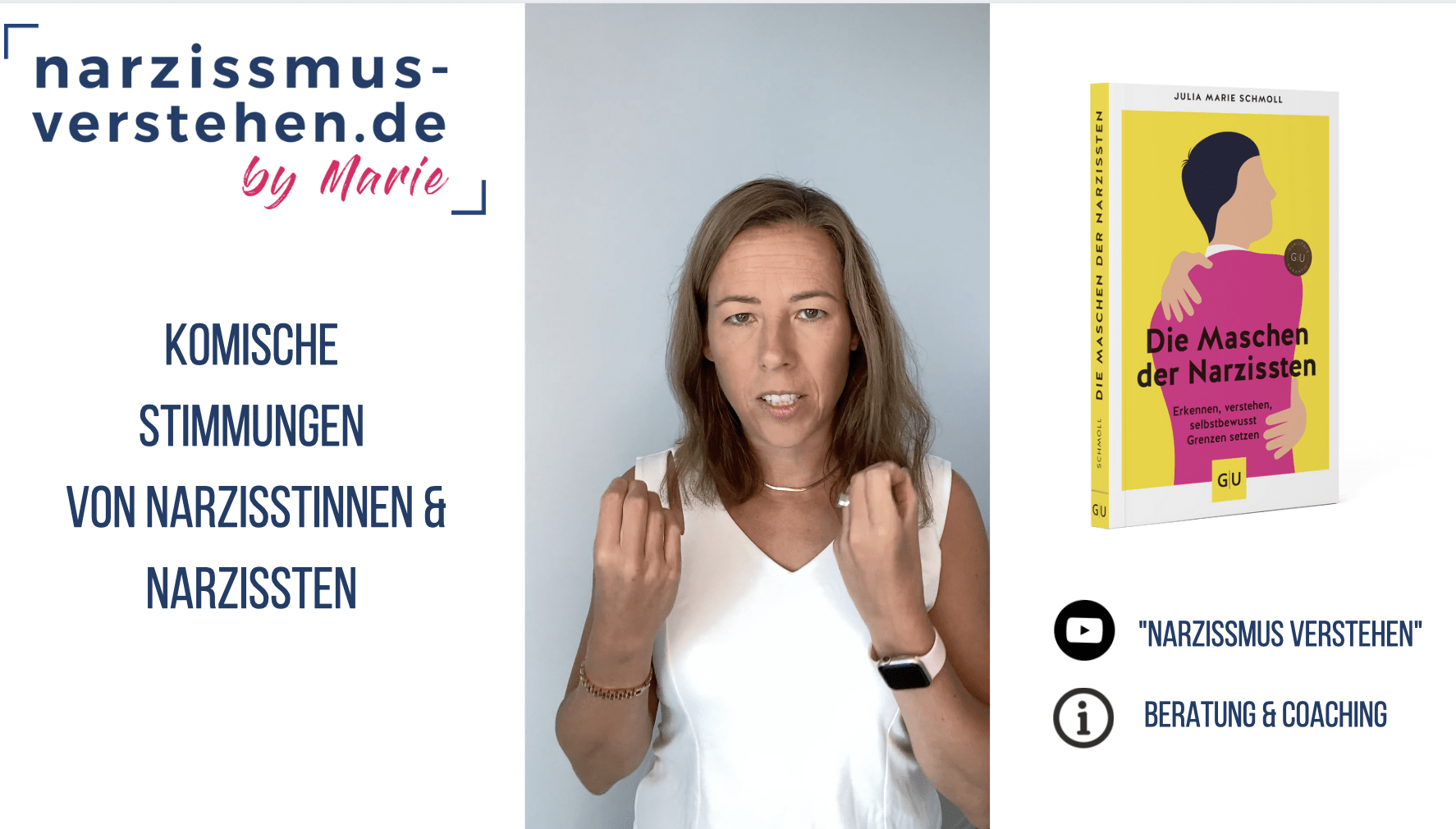 Komische Stimmungen von Narzisstinnen und Narzissten