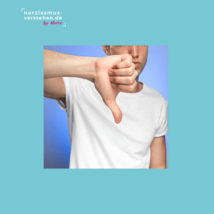 Narzissten machen andere schlecht