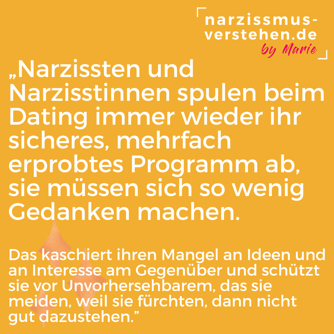 Kennenlernmasche Narzissten