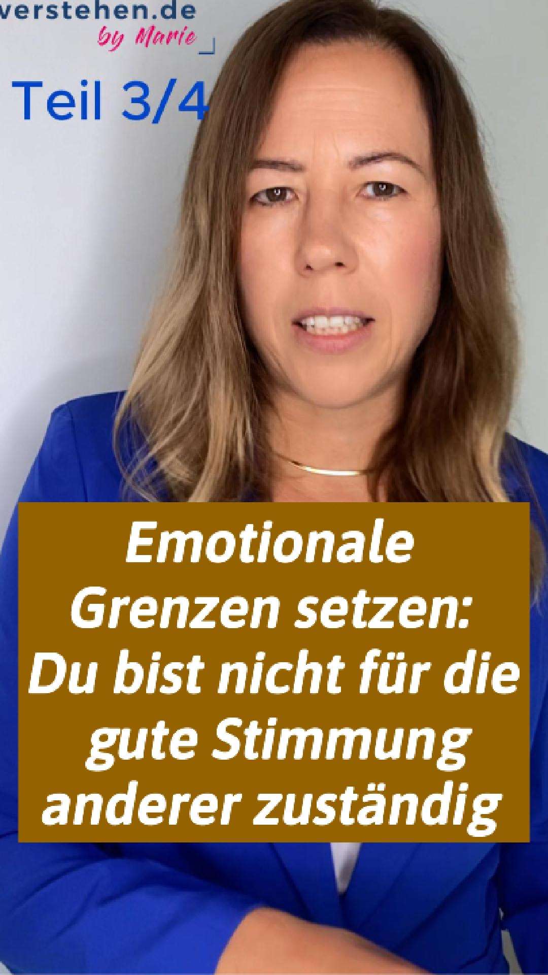 Emotionale Grenzen setzen