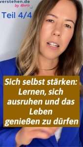 Sich selbst stärken