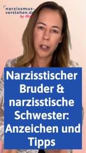 Narzisstische Schwester und narzisstischer Bruder