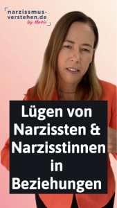 Lügen in Beziehungen mit Narzissten