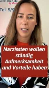 Narzissten wollen ständig Aufmerksamkeit und Vorteile