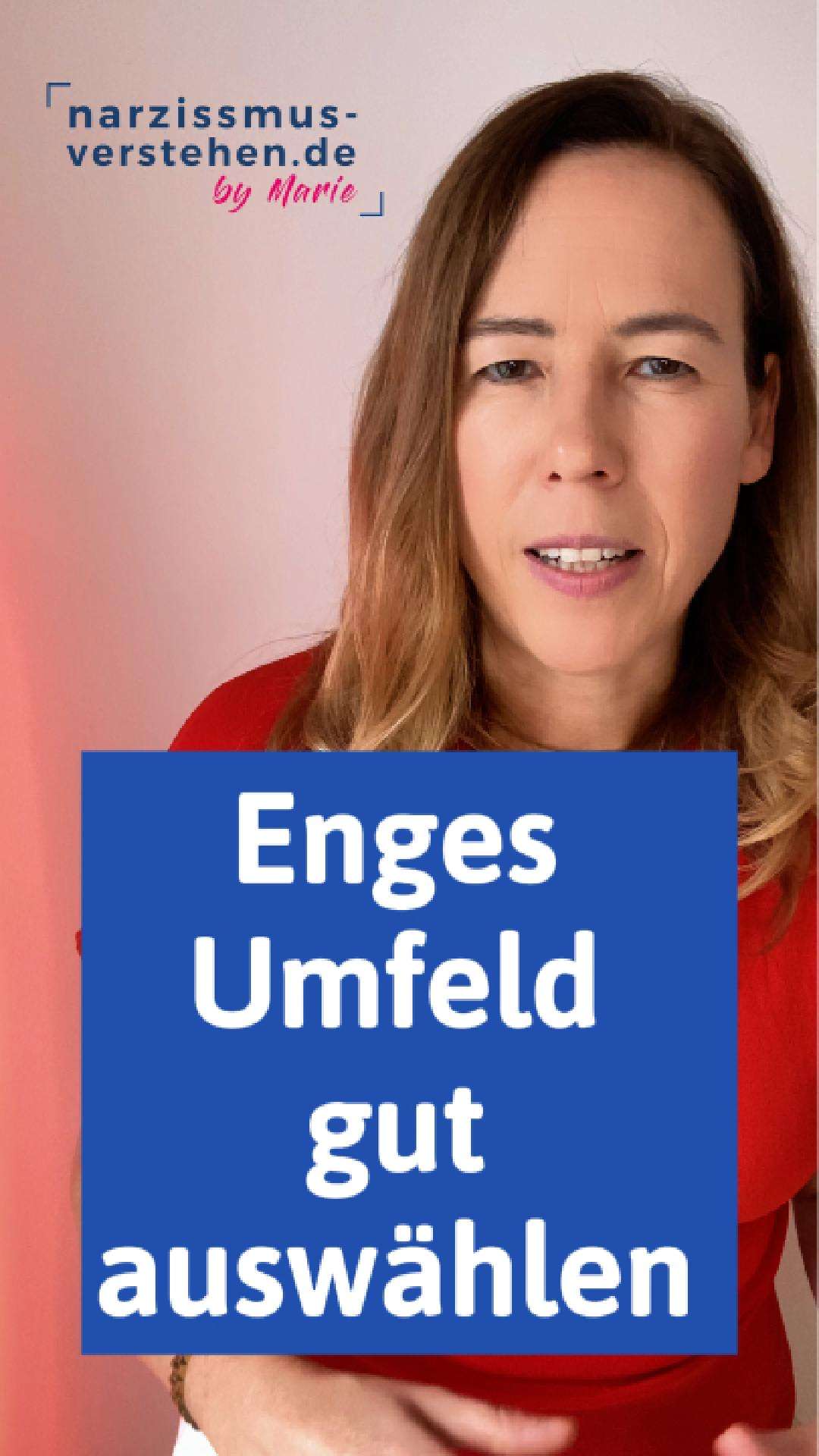 Enges Umfeld gut ausw&auml;hlen lernen