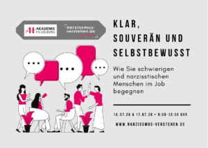 Workshop Narzissmus im Job