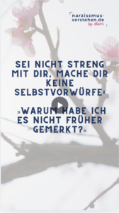 Sei nicht so streng mit dir selbst